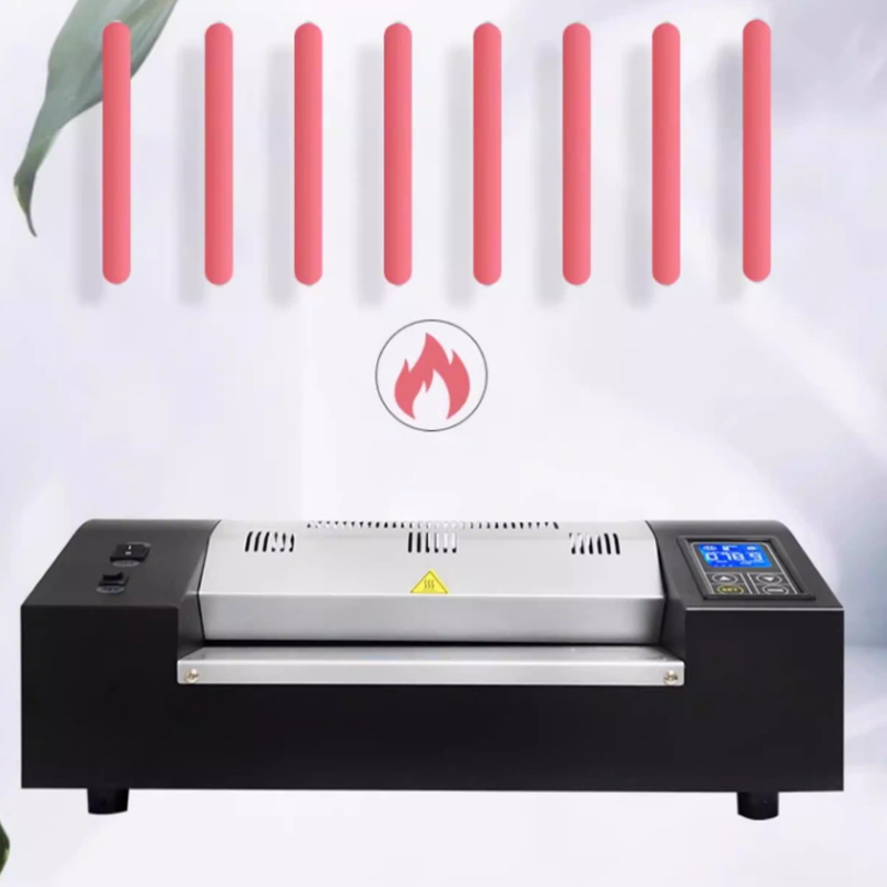 Laminator A3 Hot - เครื่องเคลือบบัตร U-8330H แบบร้อนและเย็น เครื่องเคลือบเอกสารพลาสติกสองชั้น สำหรับรูปภาพ ไฟล์เอกสาร