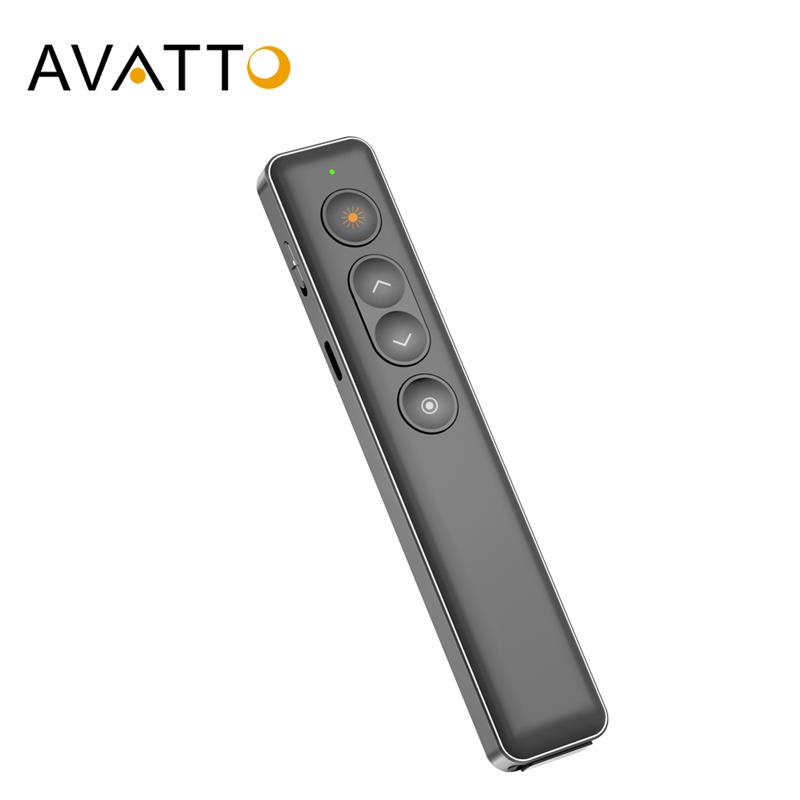 Presentation Remote Laser - AVATTO Wireless Presenter พร้อมฟังก์ชั่น Air Mouse