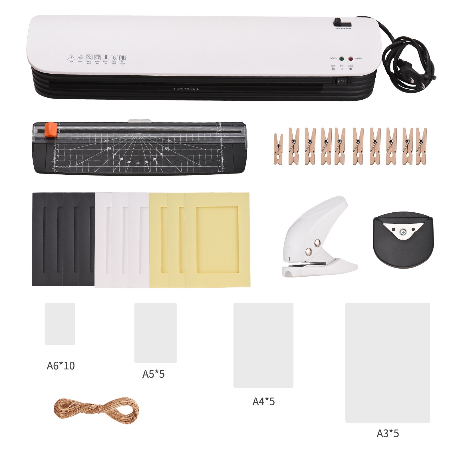Laminator A3 Hot - เครื่องเคลือบบัตร SL399 ชุดเครื่องเคลือบบัตรขนาด A3 ระบบเคลือบร้อนและเย็น 2