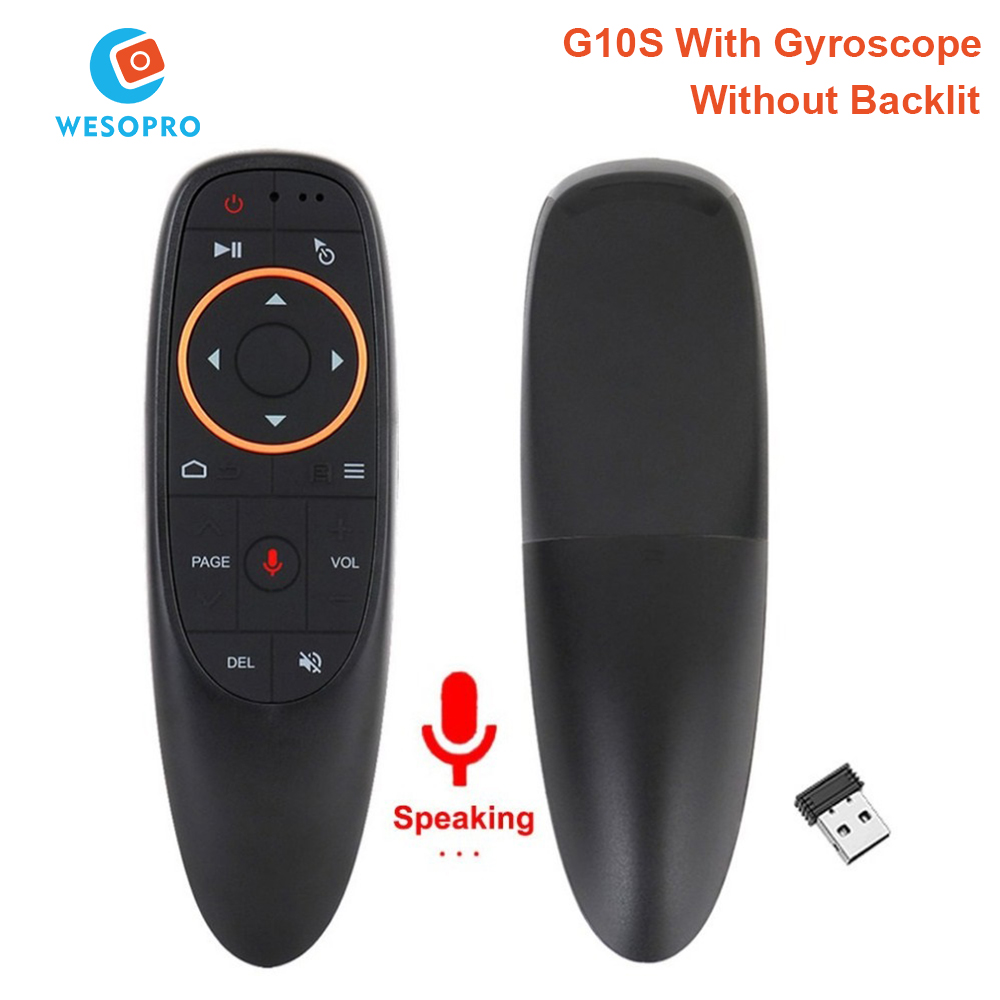 Presentation Remote Laser - G10S แอร์เมาส์รีโมทคอนโทรลไร้สาย 2.4G ไจโรสโคปสำหรับ H96 MAX
