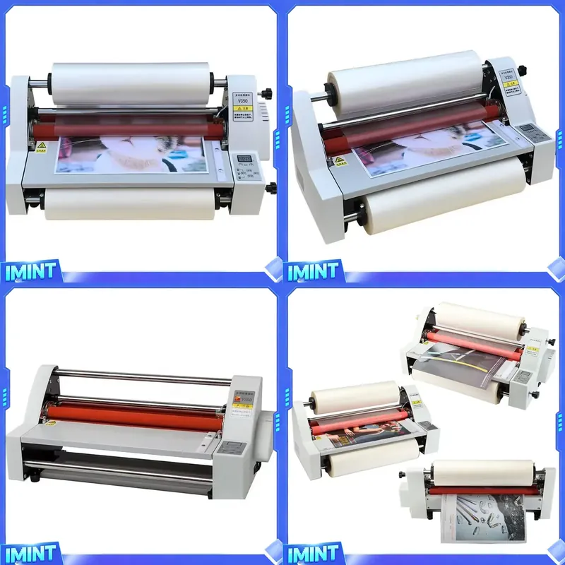 Laminator A3 Hot - ลูกกลิ้งร้อนและเย็นของเครื่องเคลือบบัตรแบบตั้งโต๊ะ ZEQUAN เหมาะสำหรับอุปกรณ์สำนักงานขนาด A5, A6, A3
