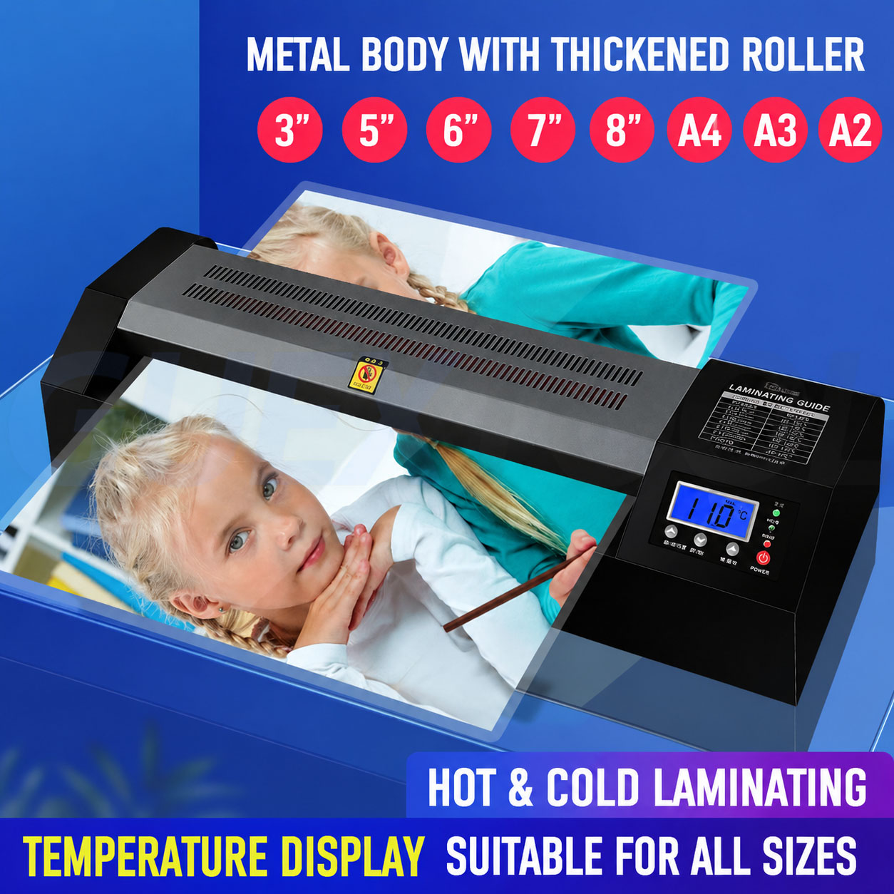 เครื่องเคลือบบัตรอัตโนมัติ A3  - Laminator A3 Hot บทวิจารณ์และราคา