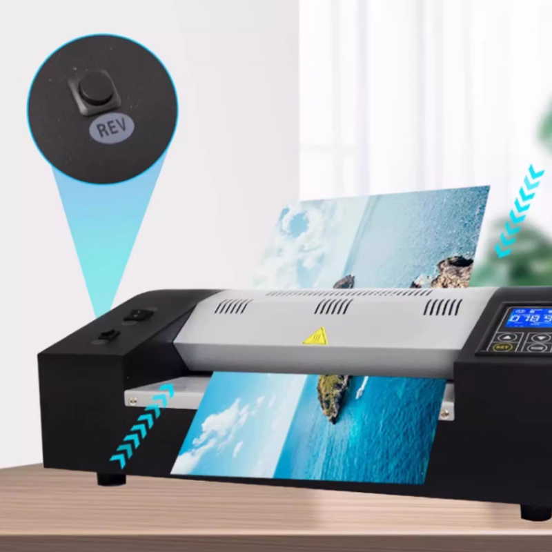 เครื่องเคลือบบัตร U-8330H แบบร - Laminator A3 Hot บทวิจารณ์และราคา