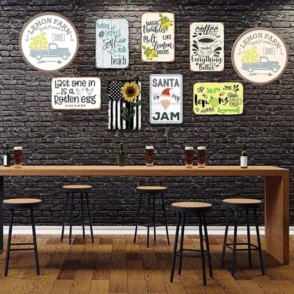 CIFBUY ป้ายโลหะอลูมิเนียมสไตล์ - Tech Office Wall บทวิจารณ์และราคา