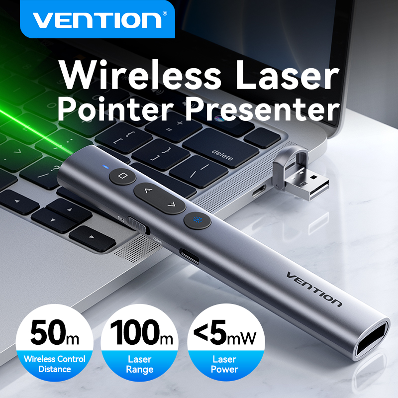 Vention ปากกาชี้เลเซอร์พรีเซนเ - Presentation Remote Laser บทวิจารณ์และราคา