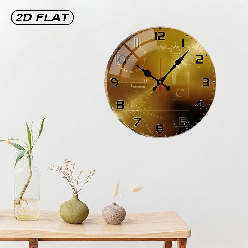 นาฬิกาแขวนอะคริลิคทรงกลมแบบเงี - Tech Office Wall บทวิจารณ์และราคา