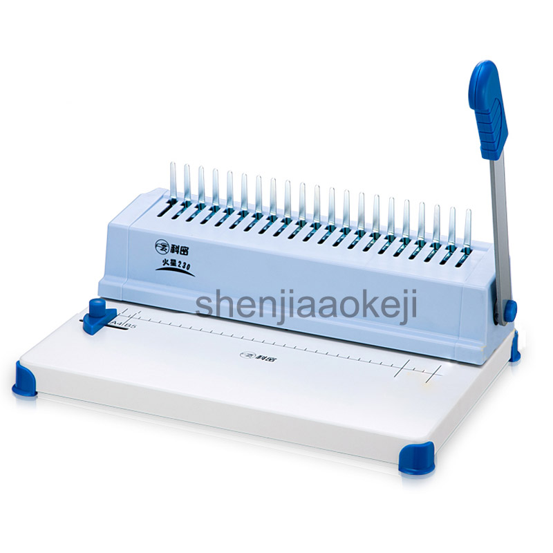 เครื่องเข้าเล่มแบบหวีขนาด A4 ร - Binding Machine Comb บทวิจารณ์และราคา