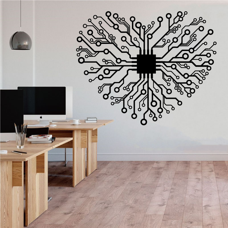 Love Chip Tech บริษัทสํานักงาน - Tech Office Wall บทวิจารณ์และราคา