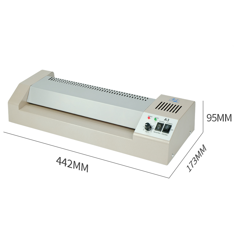 เครื่องเคลือบบัตรร้อน-เย็น รุ่ - Laminator A3 Hot บทวิจารณ์และราคา