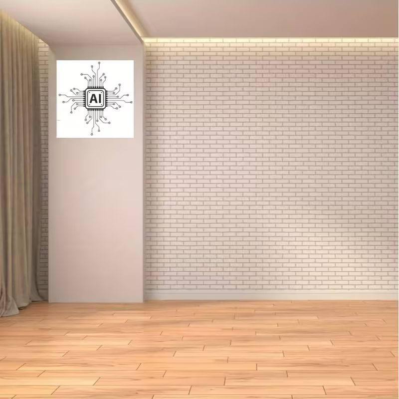 สติ๊กเกอร์ติดผนังไวนิลลายวงจรเ - Tech Office Wall บทวิจารณ์และราคา