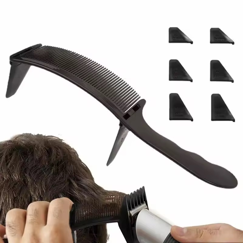 หวีตัดผมทรงแบนแบบโค้ง หวีโค้งส - Binding Machine Comb บทวิจารณ์และราคา