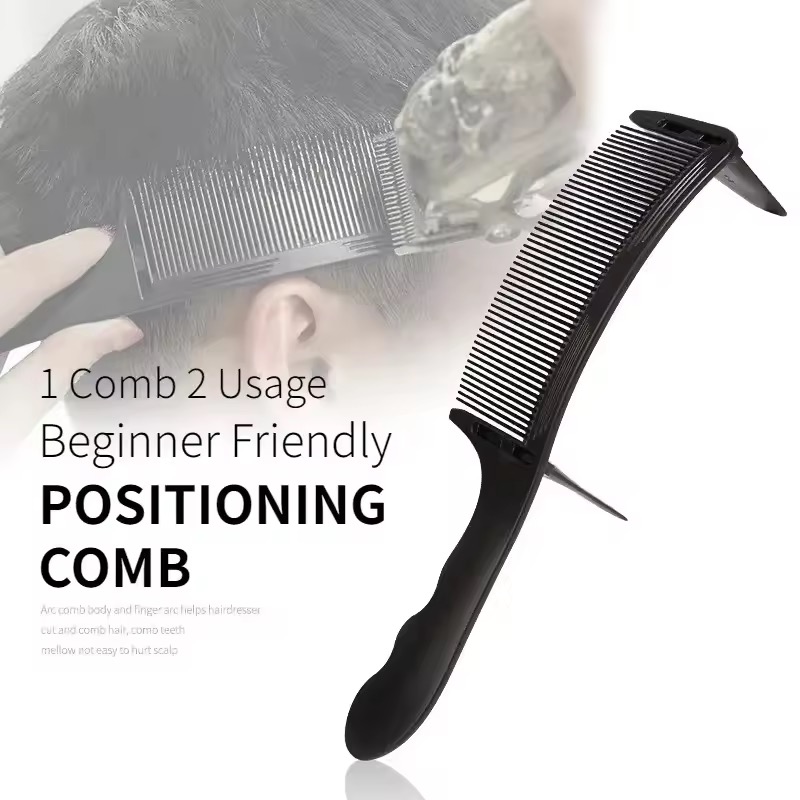 หวีตัดผมทรงแบนแบบโค้ง หวีโค้งส - Binding Machine Comb บทวิจารณ์และราคา