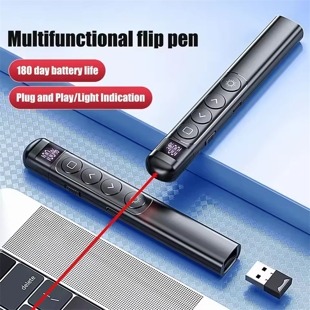 ปากกาคลิกเกอร์สำหรับนำเสนอแบบพ - Presentation Remote Laser บทวิจารณ์และราคา