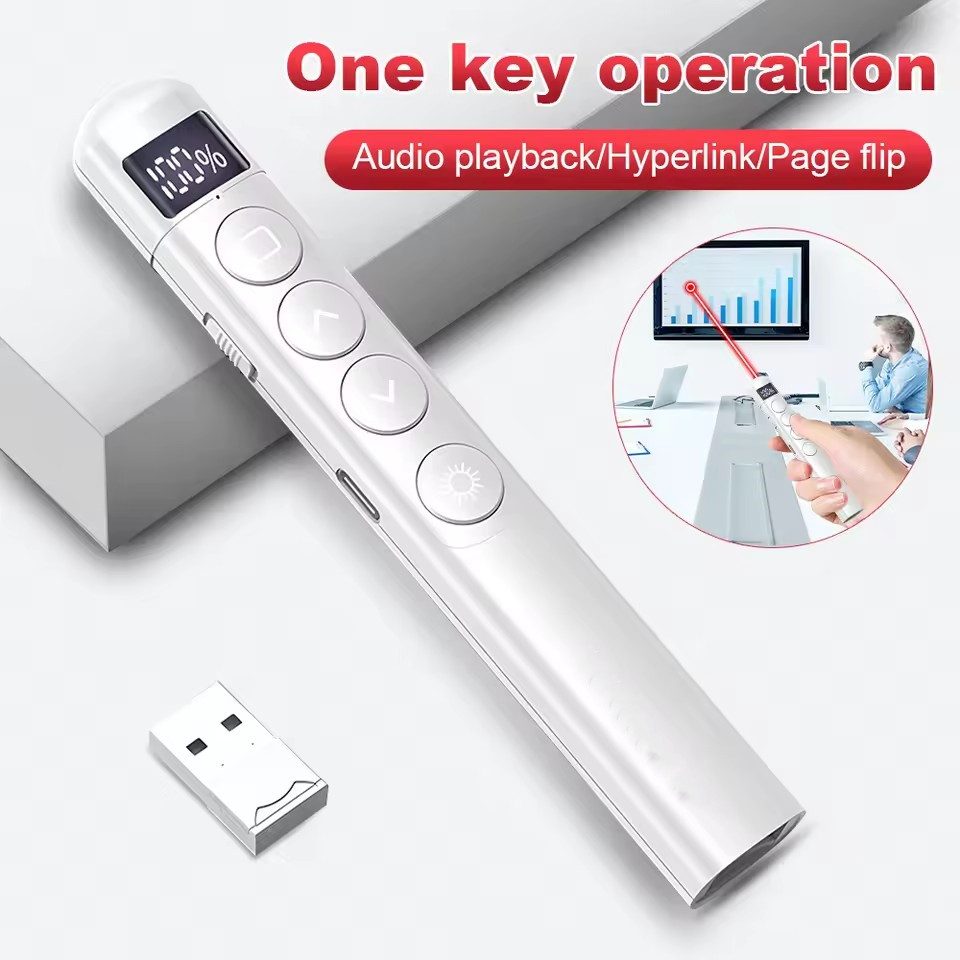 ปากกาควบคุมโปรเจคเตอร์ไร้สายแบ - Presentation Remote Laser บทวิจารณ์และราคา