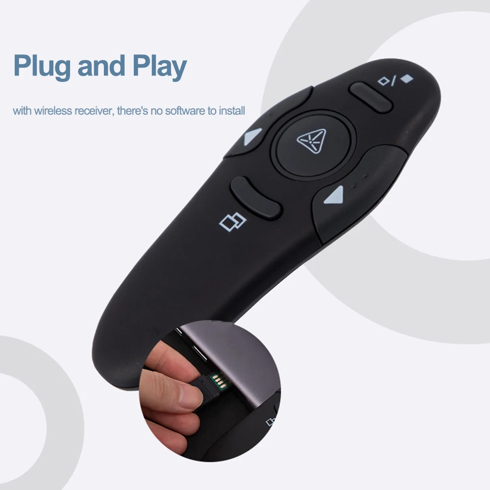 รีโมทคอนโทรลไร้สายสำหรับผู้นำเ - Presentation Remote Laser บทวิจารณ์และราคา