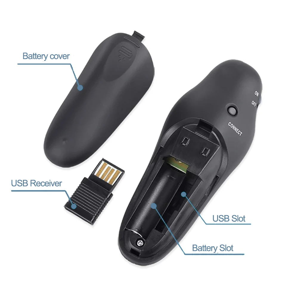 รีโมทคอนโทรลไร้สายสำหรับผู้นำเ - Presentation Remote Laser บทวิจารณ์และราคา